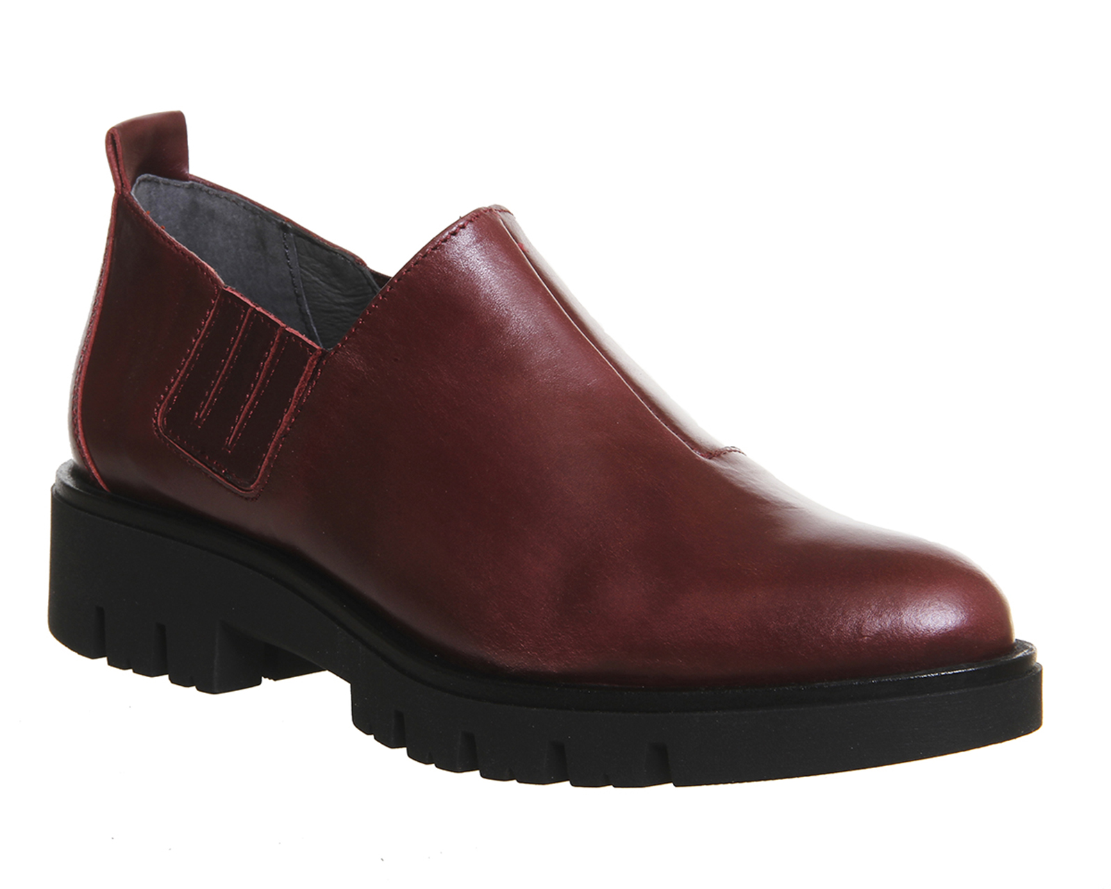 Gaimo for OFFICEMia Slip On ShoesWine Leather