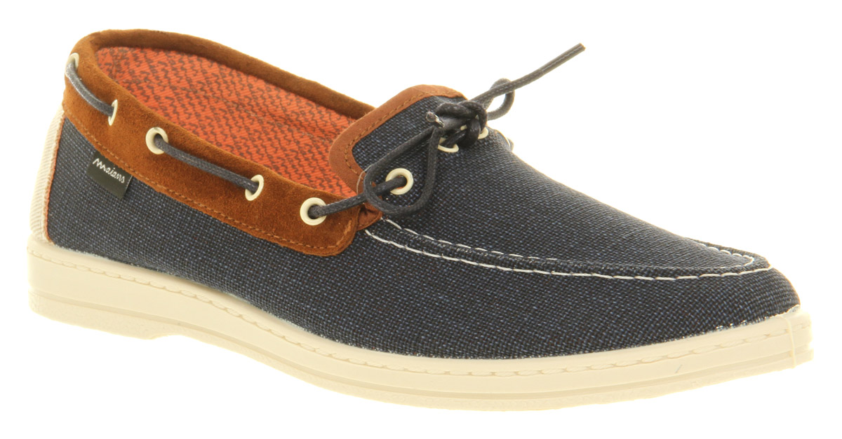 MaiansNarciso Boat loafersNavy Canvas