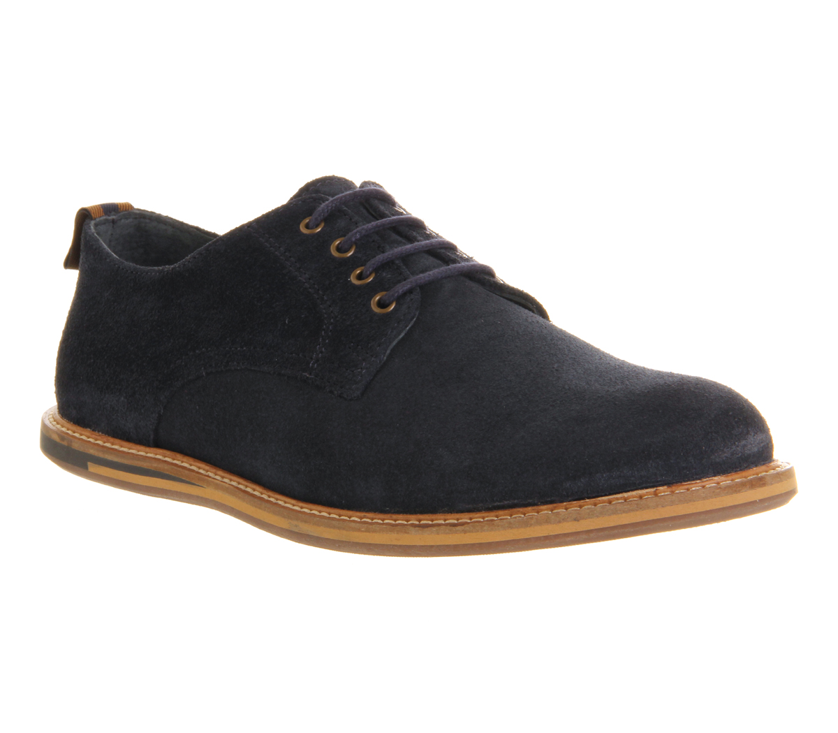 Ask the MissusMetz Lace Up ShoeNavy Suede