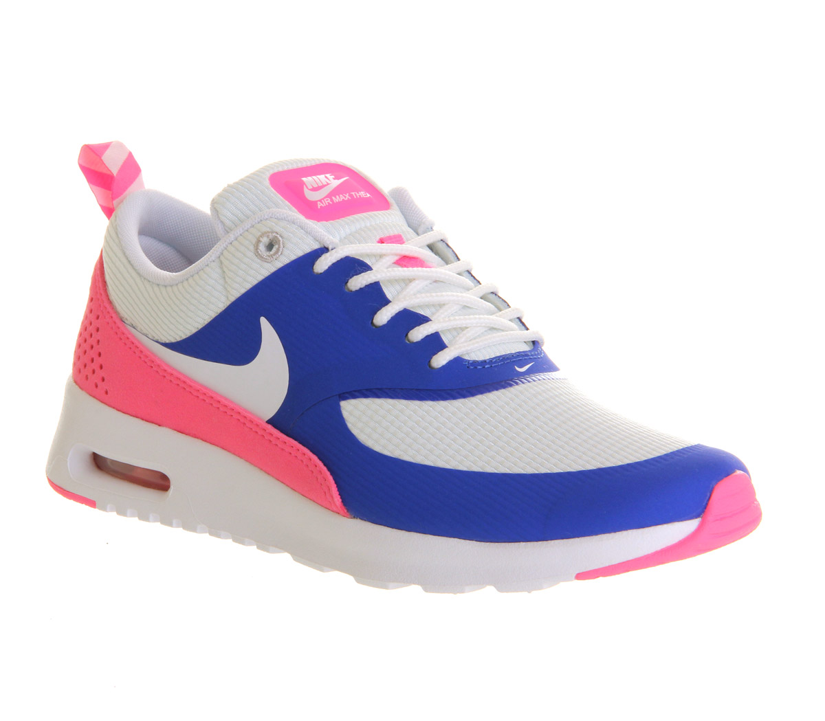 nike air max pink blue and white