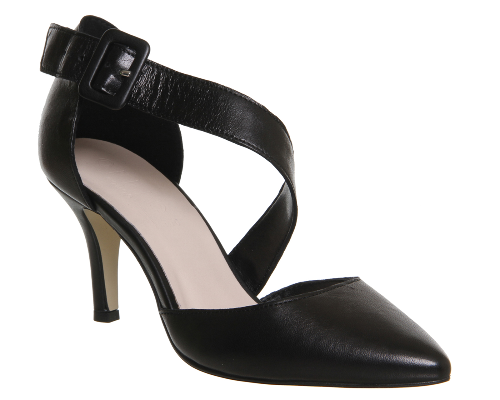 OFFICEWallace Point Court ShoesBlack Leather