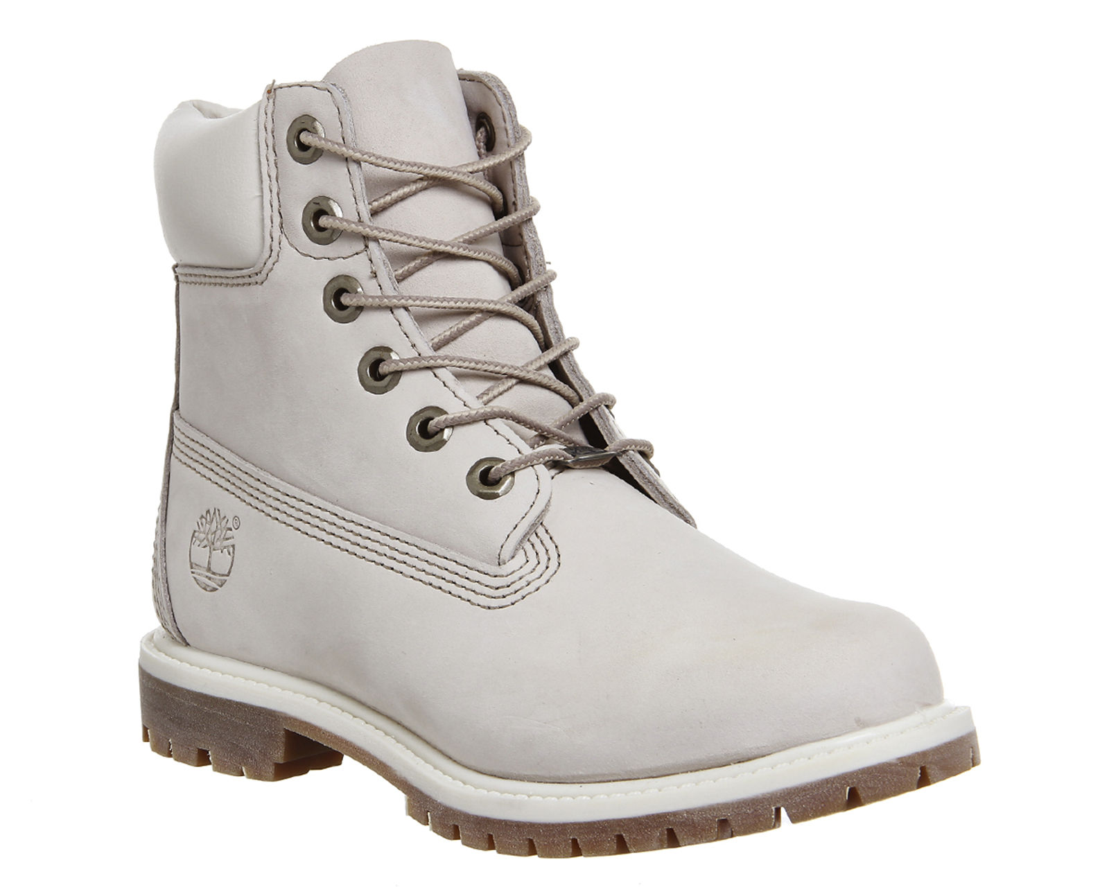 Timberland Premium 6 Boot Winter White Nubuck - Ankle Boots